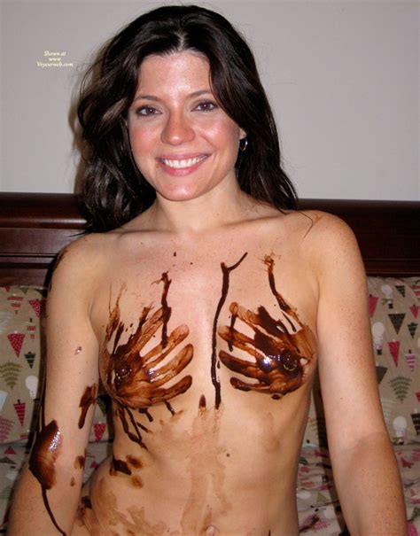 Chocolate Hands On Breasts May 2010 Voyeur Web Hall