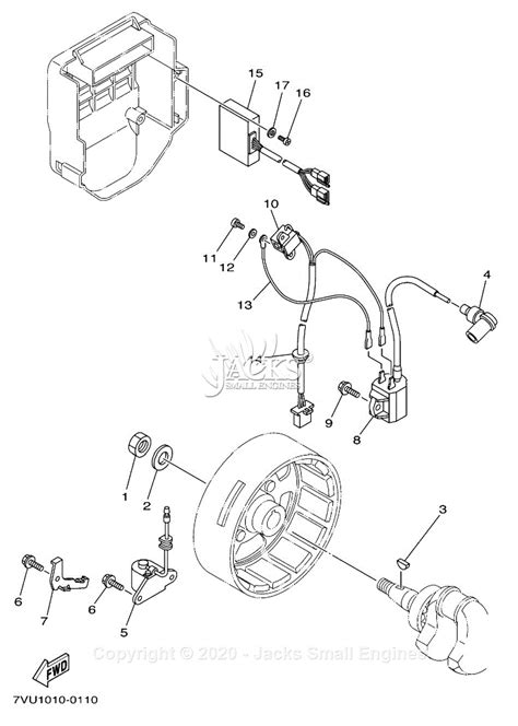 yamaha ygi parts diagram  magneto