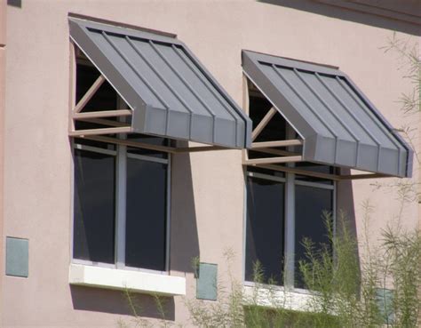 commercial steel awnings