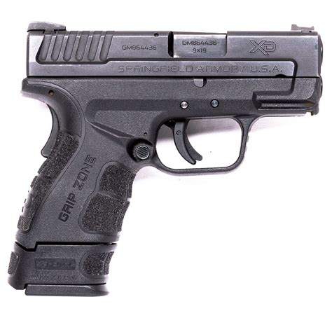 springfield armory xd  subcompact  sale  good condition