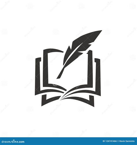 book  logo stock vector illustration  isolated