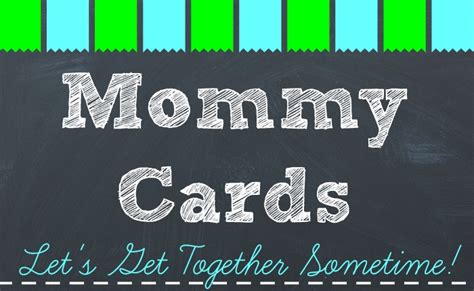 school mommy card  template juggling act mama