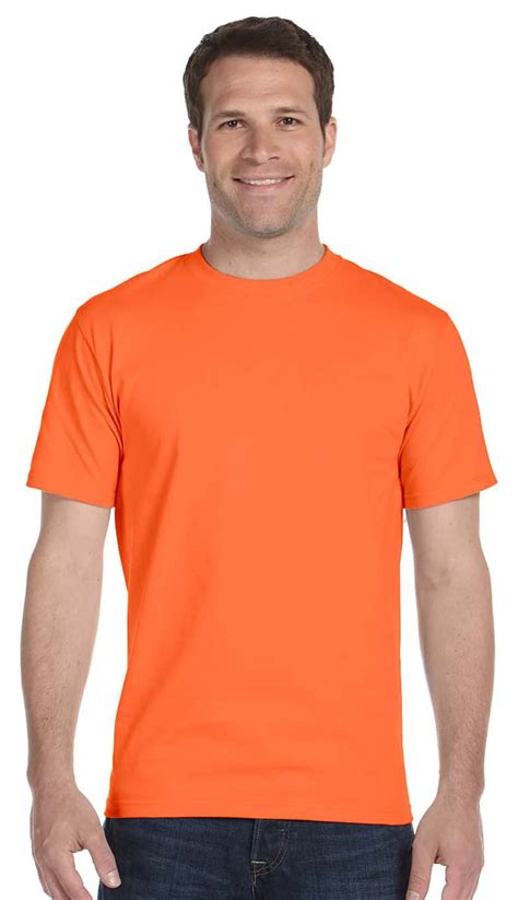 gildan gildan  dryblend  shirt orange  large walmartcom walmartcom