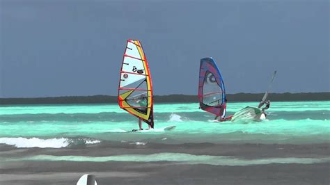 caribbean windsurfing  lac bay bonaire youtube