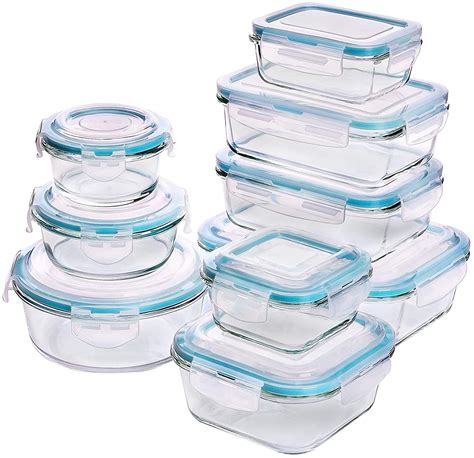 Top 10 Pro Glass 24 Piece Food Storage Container Home Appliances