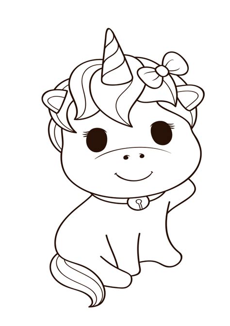 kawaii cute baby unicorn coloring pages   porn website