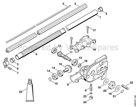 stihl pole  parts manual webmotororg