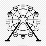 Ferris Wheel London Eye Coloring Svg Drawing Clip Silhouette Clipart Vector Transparent Easy Library Pages Getcolorings Getdrawings sketch template