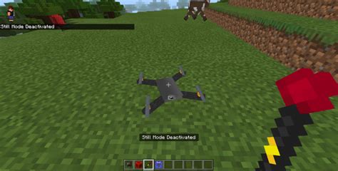 drones addon  flying protective camera drone minecraft addon