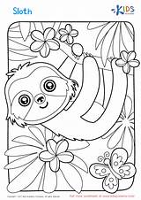 Sloth Sloths Faultier Mobi Malvorlage Kidsacademy Coloriage Mandala Dessin Summer Arbeitsblatt Colorier Conservation Imprimer Livre Petit Children sketch template