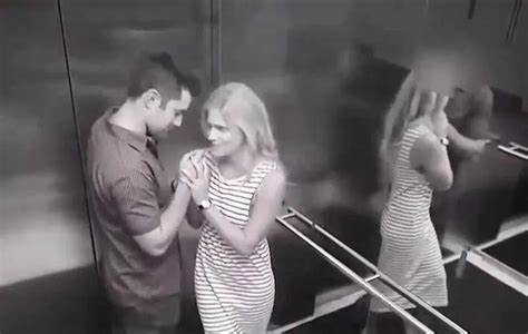 cctv elevator footages that caught people doing the most absurd things