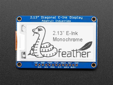 adafruit  monochrome eink epaper display  sram  ink display display electronic paper