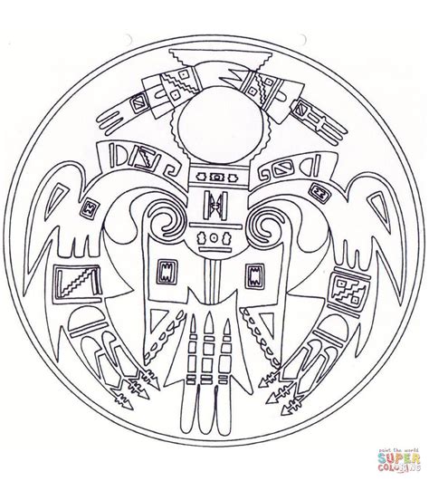 native american designs coloring pages printables coloring home