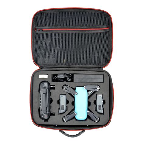 waterproof hard shell drone bag  dji spark quadcopter drone body remote control