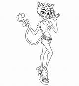 Monster High Coloring Pages Kids Visit sketch template