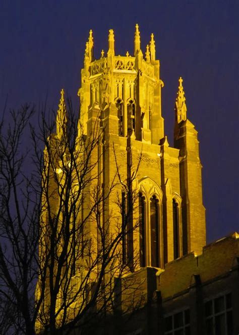 marquette halls bell tower shines tonight  postmarq
