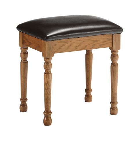 hampton oak bedroom stool oak direct