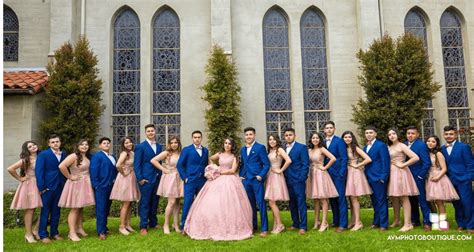 tips  choosing  damas  chambelanes vestidos azules de quinceanera fotografia de