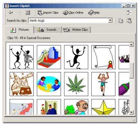 clipart word