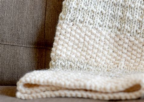 easy heirloom knit blanket pattern mama   stitch