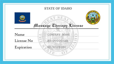 Idaho Massage Therapy License License Lookup