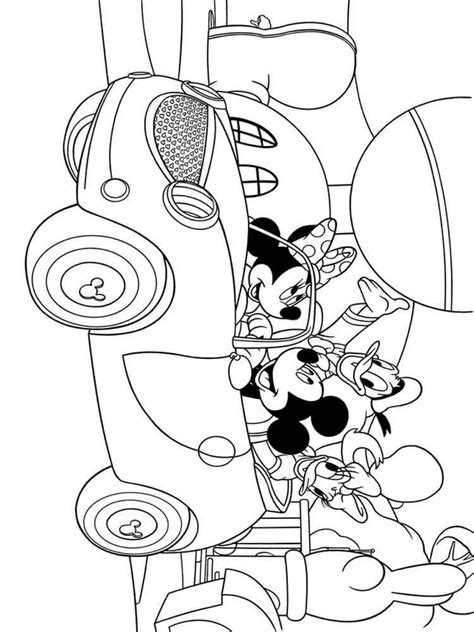 mickey mouse clubhouse coloring pages  kids  printable mickey