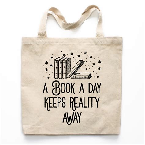 book  day  reality  canvas tote bag heart willow prints