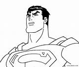 Superman Coloring Pages Face Cool2bkids Kids Printable Drawing Getdrawings sketch template
