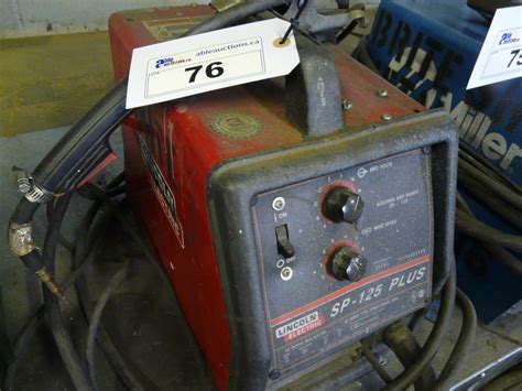 lincoln sp   electric welder  auctions