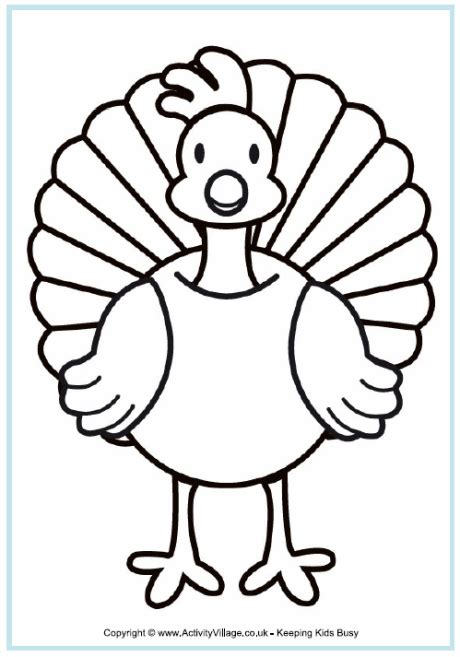 turkey coloring page     thanksgiving coloring pages