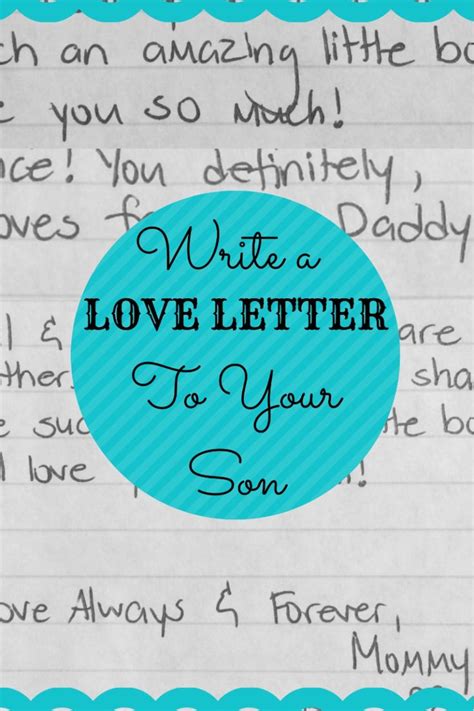 love letter   son letters   son son quotes letter  son