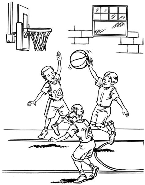 basketball player coloring pages coloring home
