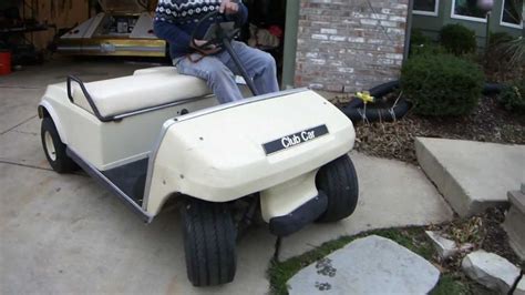 club car electric golf cart    sale  ebay youtube