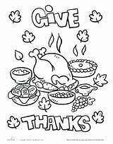 Thanksgiving Coloring Dinner Pages Thanks Give Worksheets Turkey Kids Sheets Worksheet Preschool Crafts Activities Education Printable Drawing Kindergarten Happy Colouring sketch template