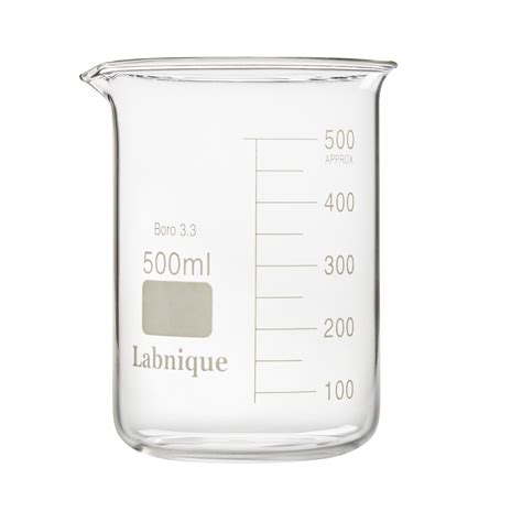 glass beaker  form ml case      store  visit wwwlabniquecom