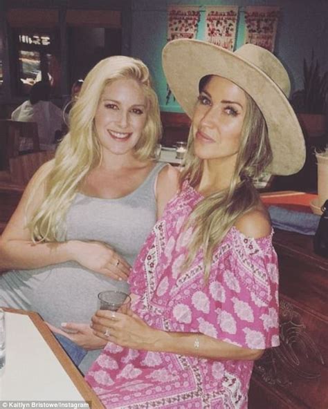 Pregnant Heidi Montag And Kaitlyn Bristowe Enjoy Night Out