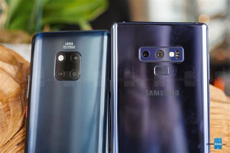 Huawei Mate 20 Pro Vs Samsung Galaxy Note 9 First Look Phonearena