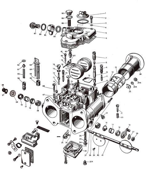 weber carb tuning schematic