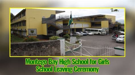 Montego Bay High School For Girls School Leaving Ceremony 2021 Youtube