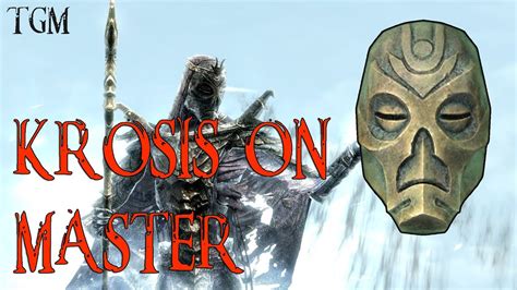 elder scrolls  skyrim  master difficulty tgm youtube