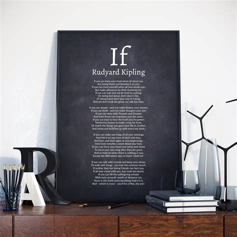 rudyard kipling  poem  rudyard kipling  rudyard etsy uk