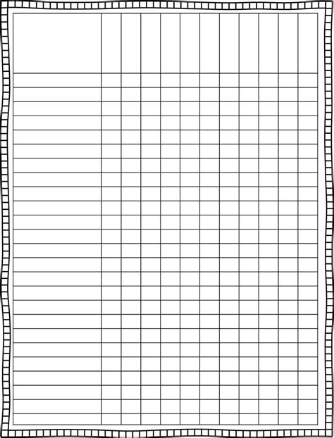 images  student grade sheet template printable student grade