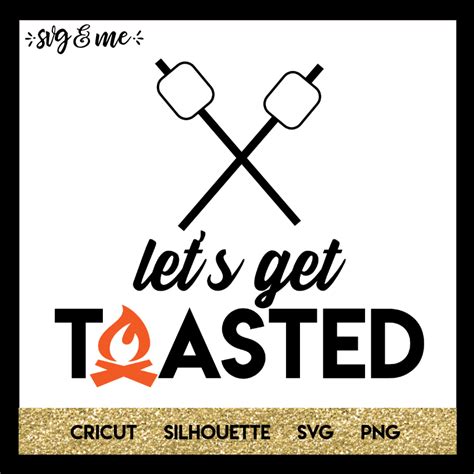 Scrapbooking Clip Art And Image Files S Mores Svg Roasting Marshmallows
