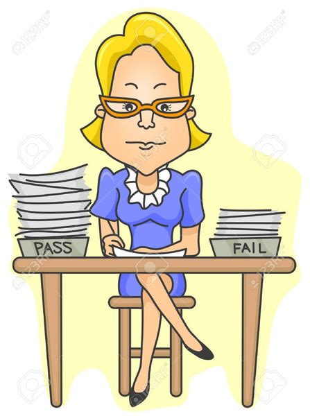 Teacher Grading Papers Clipart Free Images At Vector Clip