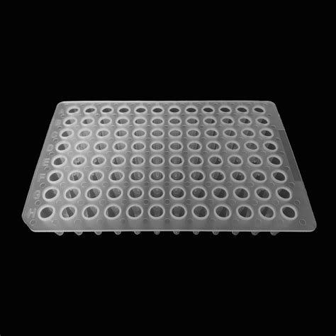 skirted ml  wells pcr plate  cover china manufacturer
