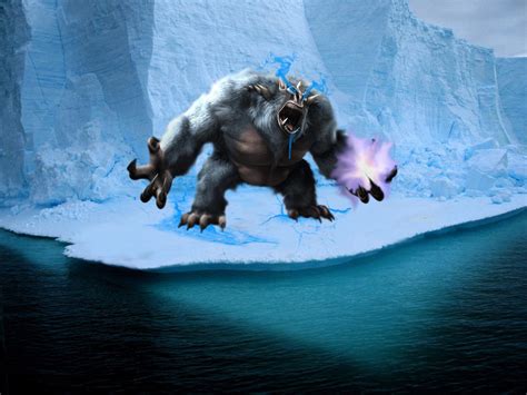 ice monster  storm  deviantart