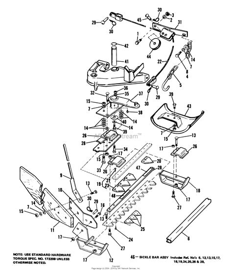 sickle bar mower parts diagram wiring diagram  vrogue