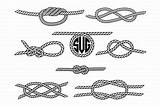Svg Knots Nautical Silhouette Cricut Sea Rope Cameo Monogram Studio Creativemarket Clipart Choose Board sketch template