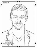Hemsworth sketch template