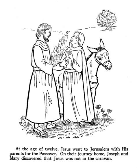 st joseph coloring page coloring home
